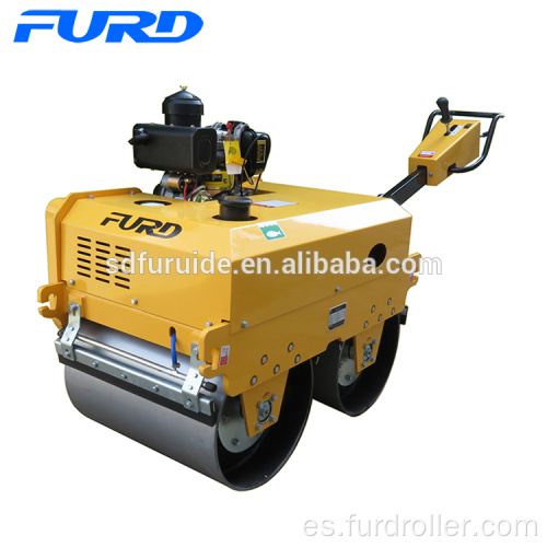 Rodillo de camino vibratorio manual de asfalto de suelo de 500 kg (FYL-S700)